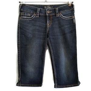 Silver Jeans McKenzie Crop Bermuda Shorts